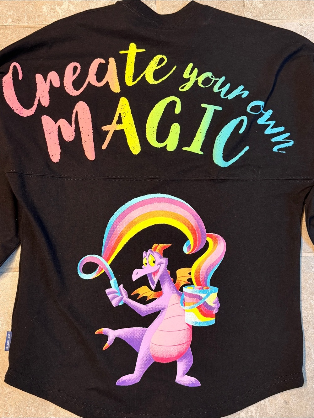 Disney Figment "Create Your Own Magic" Spirit Jersey